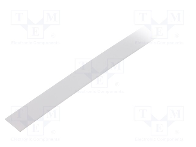 Cover for LED profiles; white; 1m; V: B; slide