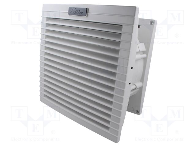 Fan: AC; axial; 230VAC; 410m3/h; 65dBA; ball; IP54; 250x250x136mm