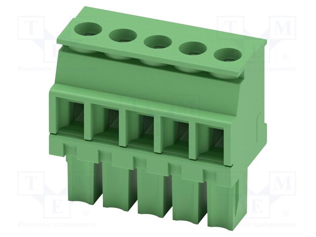 PCB connector, nominal cross section: 1.5 mm?, color: green,