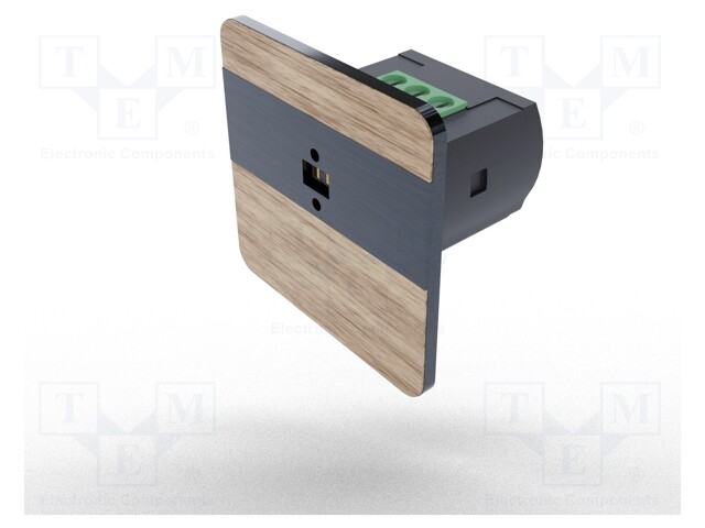 Sensor: laser; 9÷27VDC; 45x45x1.5mm; IP40; -10÷45°C; AS-225; DRL