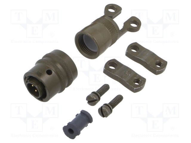 Connector: circular; plug; PT/451