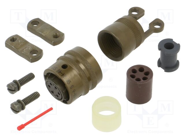 Connector: circular; plug; PT/451