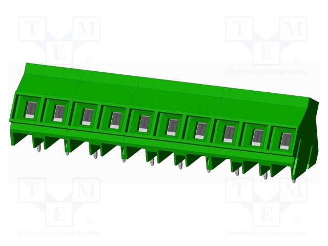 Connector: PCB terminal block; terminal; Plating: tinned; on PCBs