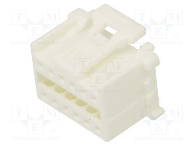 2.0 WtB Dual Conn Dip Rec Hsg 12Ckt