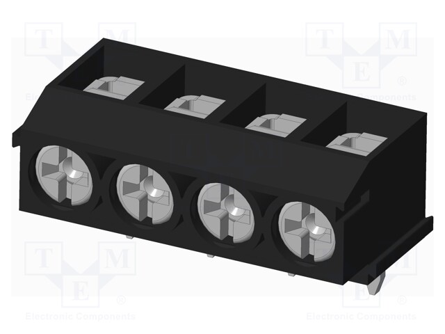 Connector: PCB terminal block; terminal; Plating: tinned; on PCBs