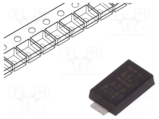 Diode: transil; 600W; 11.7V; 35.3A; unidirectional; ±5%; DO221AC