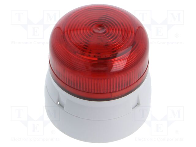 Signaller: lighting; flashing light; white; Flashguard; 230VAC