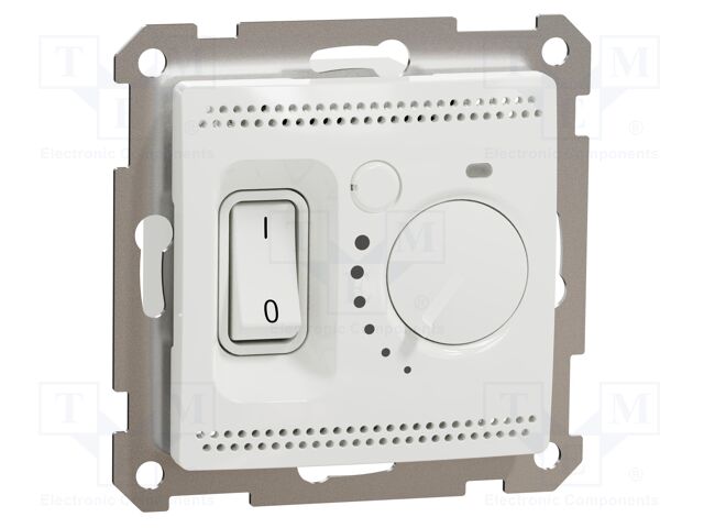 230VAC; IP20; plaster embedded,in mounting box; white; 3600W