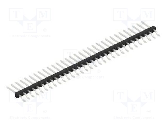 Connector: pin strips; pin header; male; PIN: 31; 2mm; SMT; 1x31
