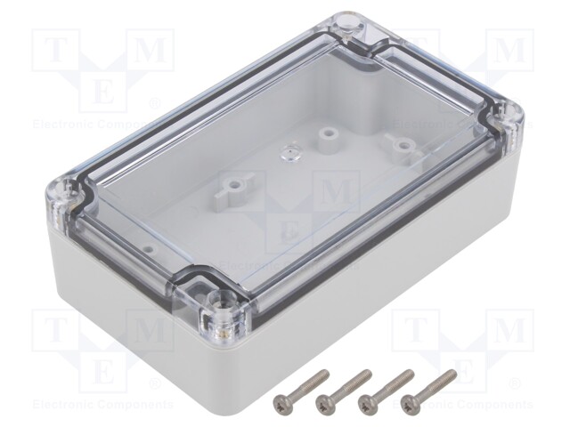Enclosure: multipurpose; X: 75mm; Y: 125mm; Z: 37mm; ZP; ABS; IP67