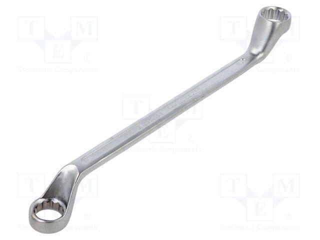Wrench: ring; double-sided,bent; 17mm,19mm; L: 280mm; Gedore Red