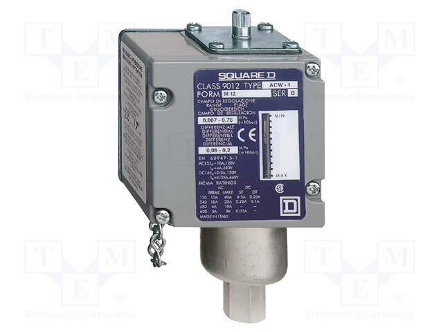 70mbar÷5.2bar; Operating temp: -56÷85°C; IP rating: IP65