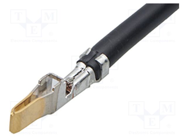 Ribbon cable with connectors; cable; PIN: 1; 0.225m