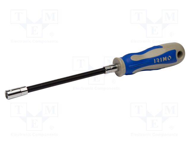 Screwdriver; hex socket; with flexible shaft; Overall len: 245mm