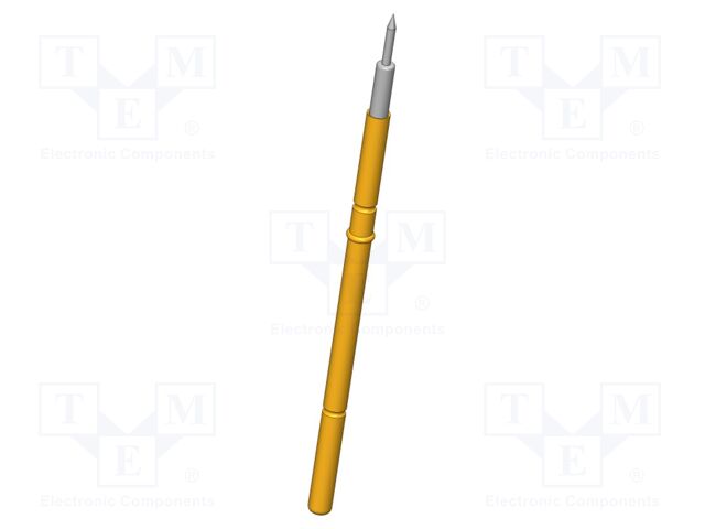 Test needle; Operational spring compression: 4mm; 5A; Ø: 0.6mm