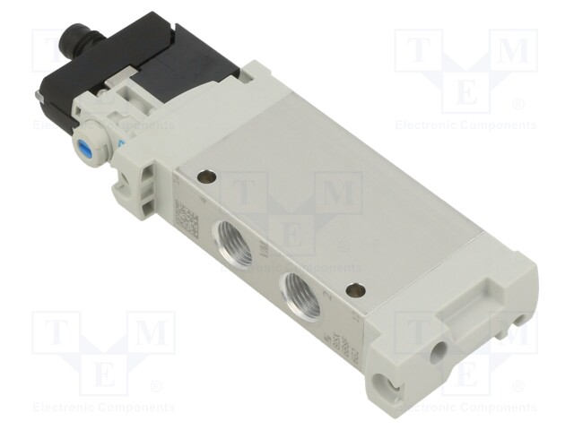 Electromagnetic valve; 5/2 monostable; Pressure: 2.5÷7bar; 24VDC