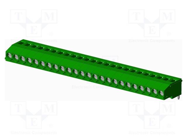 Connector: PCB terminal block; terminal; Plating: tinned; on PCBs