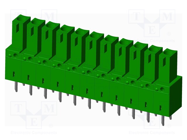 Connector: pluggable terminal block; socket; female; straight