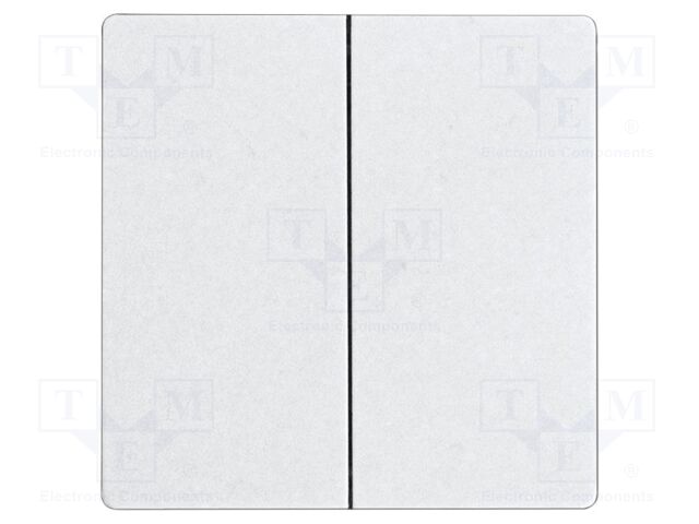 Cover plate; intelligent house,buttons and switches; double