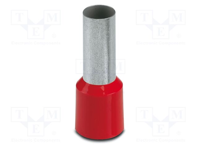 Tip: bootlace ferrule; insulated; copper; 35mm2; Bit len: 18mm