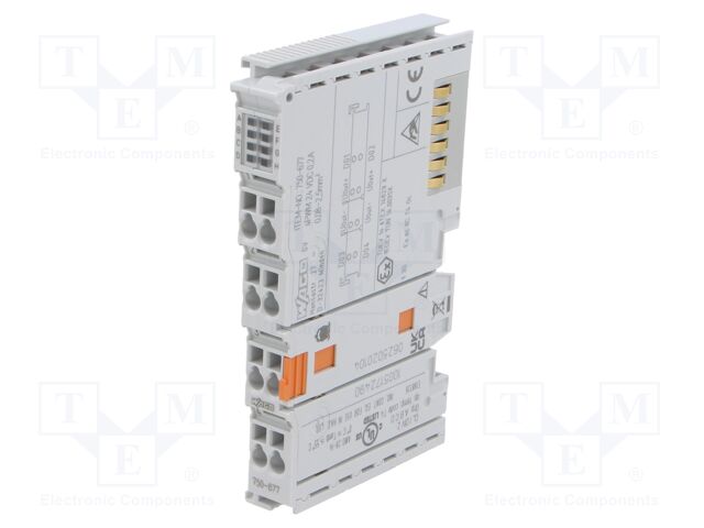 Industrial module: digital output; 0÷55°C; IP20; 750/753; 24VDC