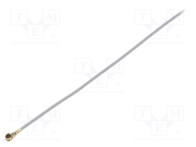 Cable: coaxial; U.FL,both sides; female; angled 90°; female; 0.5m