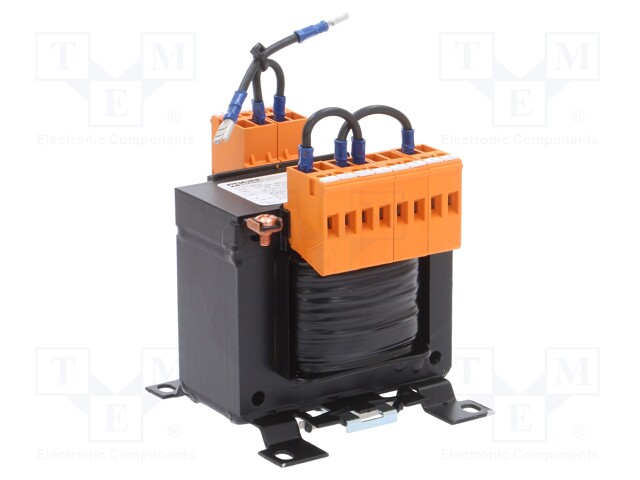 Transformer: mains; 160VA; 115V; 115V; Leads: terminal block; IP00