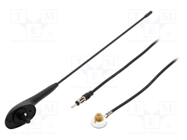 Antenna; car top; 0.45m; AM,FM; universal; 2.1m; 75Ω