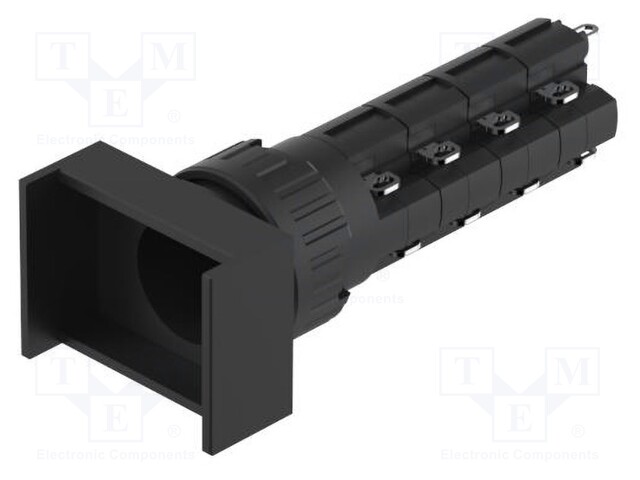 Switch: body; 16mm; Stabl.pos: 2; NC x4 + NO x4; Pos: 2; 51