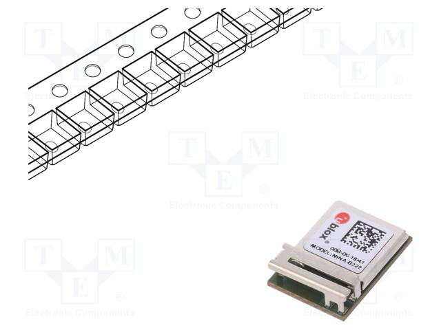 Module: Bluetooth Low Energy; GPIO,UART; SMD; Dim: 10x14x3.8mm