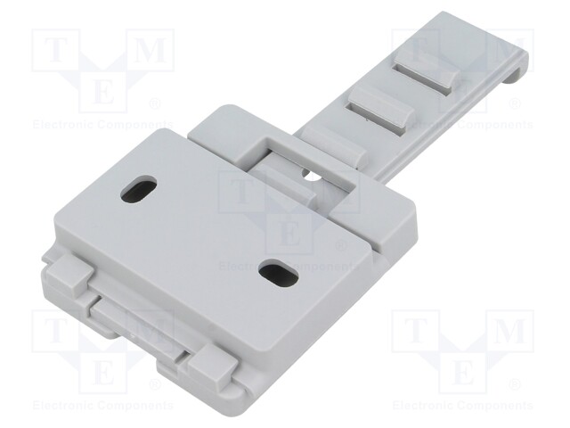 DIN rail mounting bracket; for enclosures