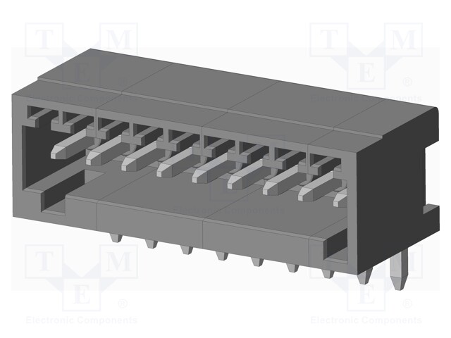 Connector: pluggable terminal block; socket; male; on PCBs