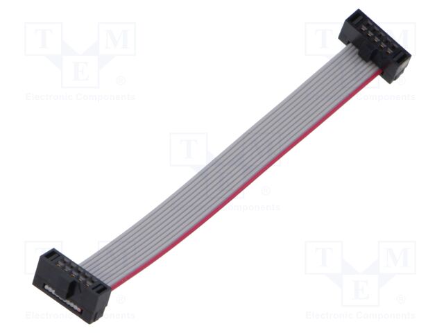 Ribbon cable with IDC connectors; Tape ph: 0.64mm; 70.1mm