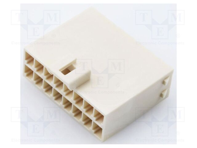 Connector: wire-wire; plug; Ultra-Fit; PIN: 14; straight; crimped
