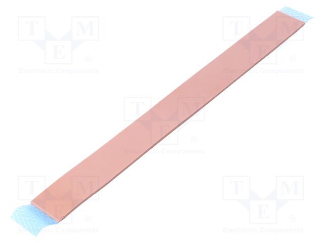 Tape: heat transfer; W: 20mm; L: 0.2m; Thk: 2mm; 6W/mK; silicone