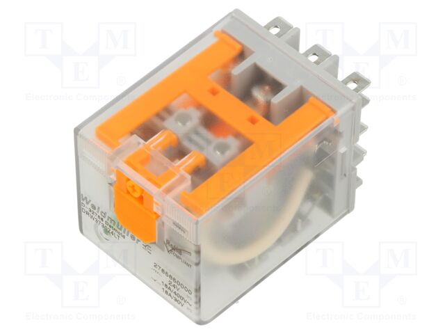 Relay: electromagnetic; 3PDT; Ucoil: 24VDC; 16A; max.400VAC; 400Ω