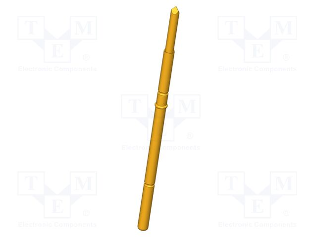 Test needle; Operational spring compression: 4mm; 5A; Ø: 1.3mm