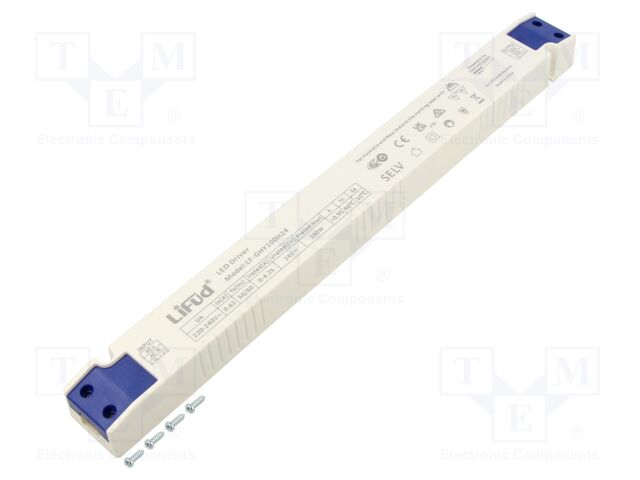 Power supply: switching; LED; 100W; 24VDC; 0÷4.25A; 220÷240VAC