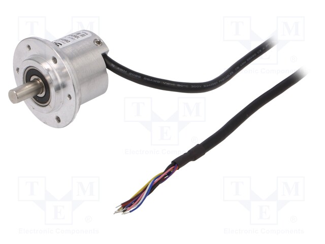 Encoder: incremental; Usup: 7÷30VDC; 100imp/revol; shaft 8mm; IP65