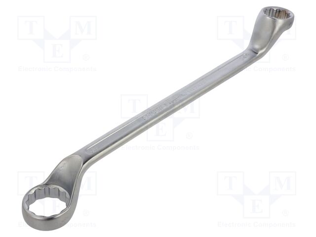 Wrench: ring; double-sided,bent; 24mm,30mm; L: 342mm; Gedore Red