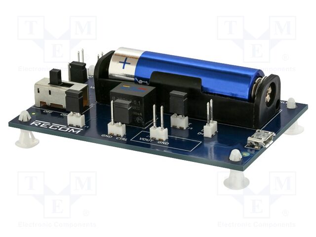Converter: DC/DC; 330mW; Uin: 0.65÷3.15V; Uout: 3.3VDC; Iout: 100mA