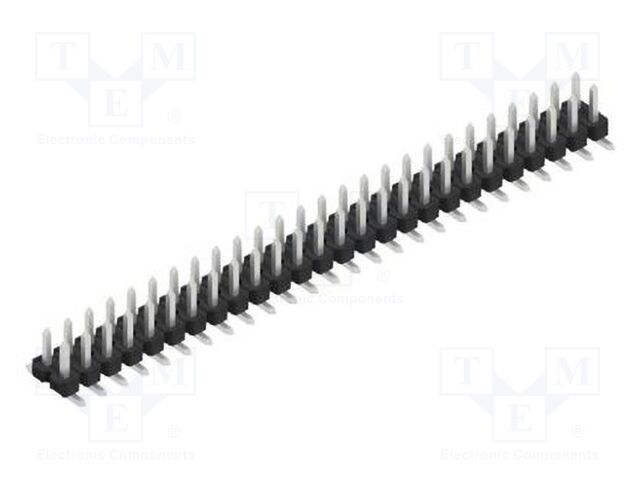 Connector: pin strips; pin header; male; PIN: 52; 2.54mm; SMT; 2x26
