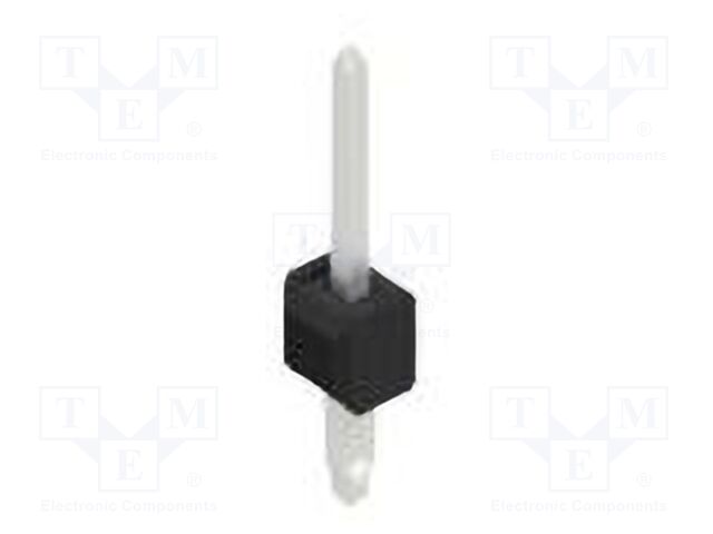 Connector: pin strips; pin header; male; PIN: 1; 2.54mm; THT; 1x1
