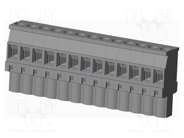 Connector: pluggable terminal block; plug; female; angled 90°