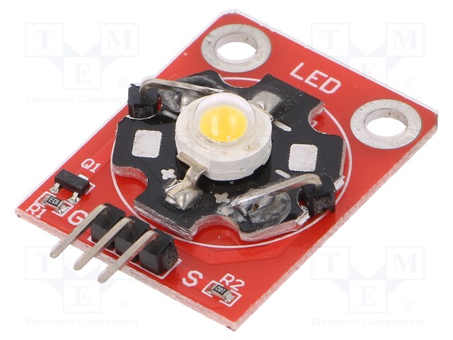 Module: LED; 3.3÷3.6VDC; Colour: white; 3W