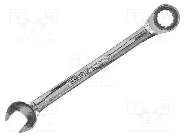 Key; combination spanner,with ratchet; 13mm; Overall len: 176mm