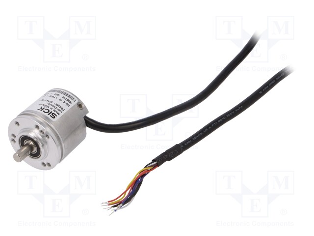 Encoder: incremental; Usup: 4.5÷5.5VDC; 1024imp/revol; shaft 6mm