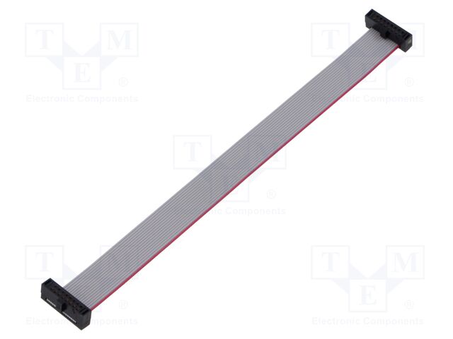 Ribbon cable with IDC connectors; Tape ph: 0.64mm; 127mm