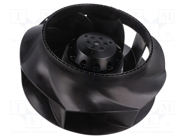 Fan: AC; radial; 230VAC; Ø225x99mm; 1210m3/h; ball bearing; 2720rpm