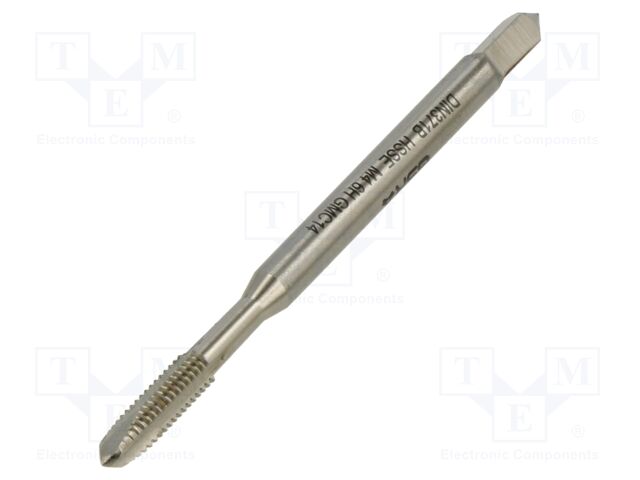 Tap; M4; 700m; L: 63mm; Holder: square,machine; 3.4mm